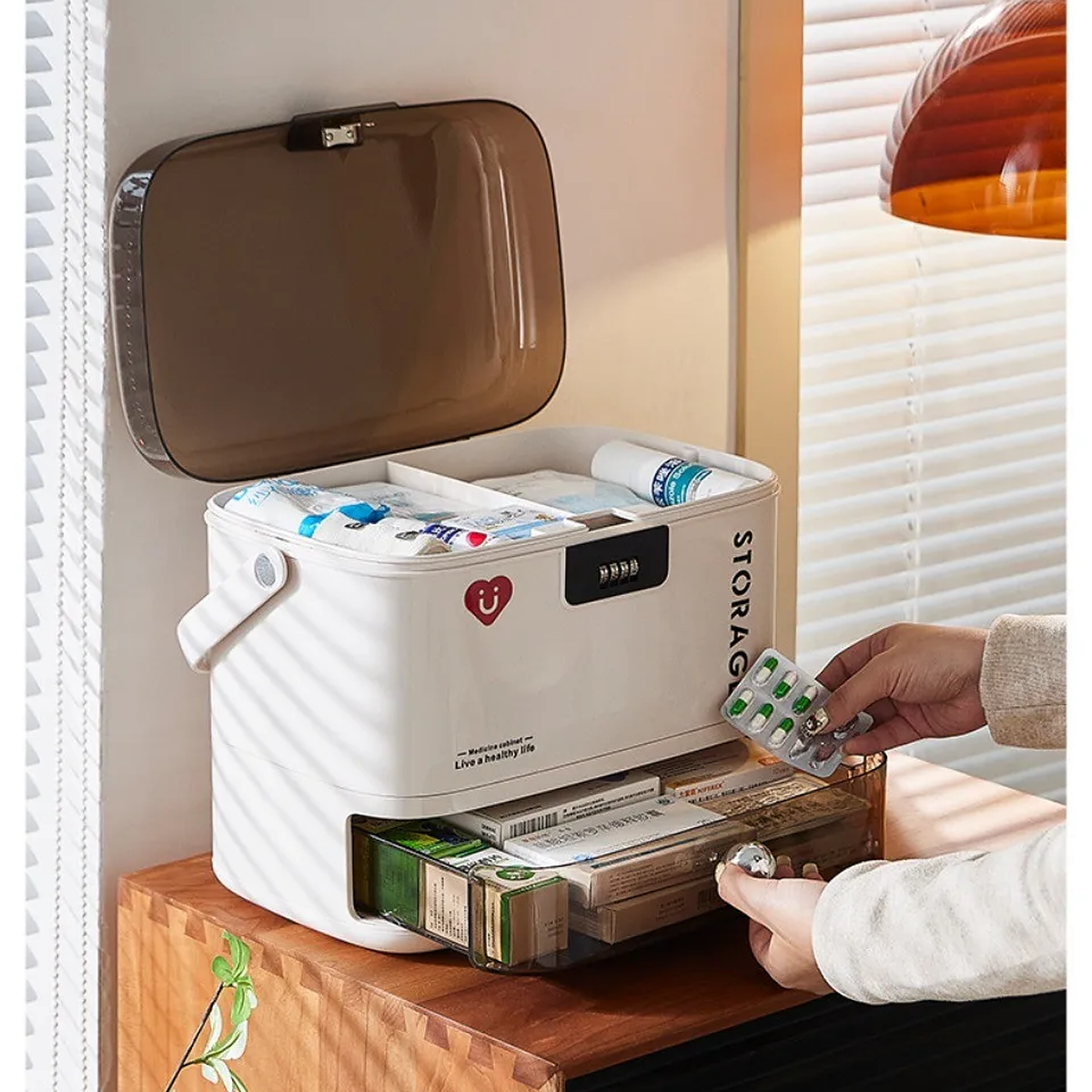 MedicalStorageBoxwithPasswordLock